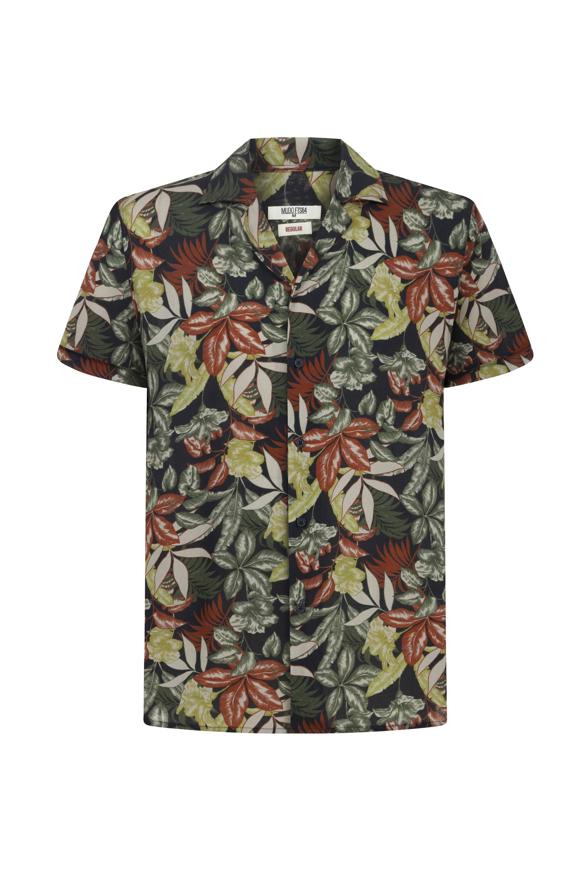 REGULAR FIT BASKILI GÖMLEK