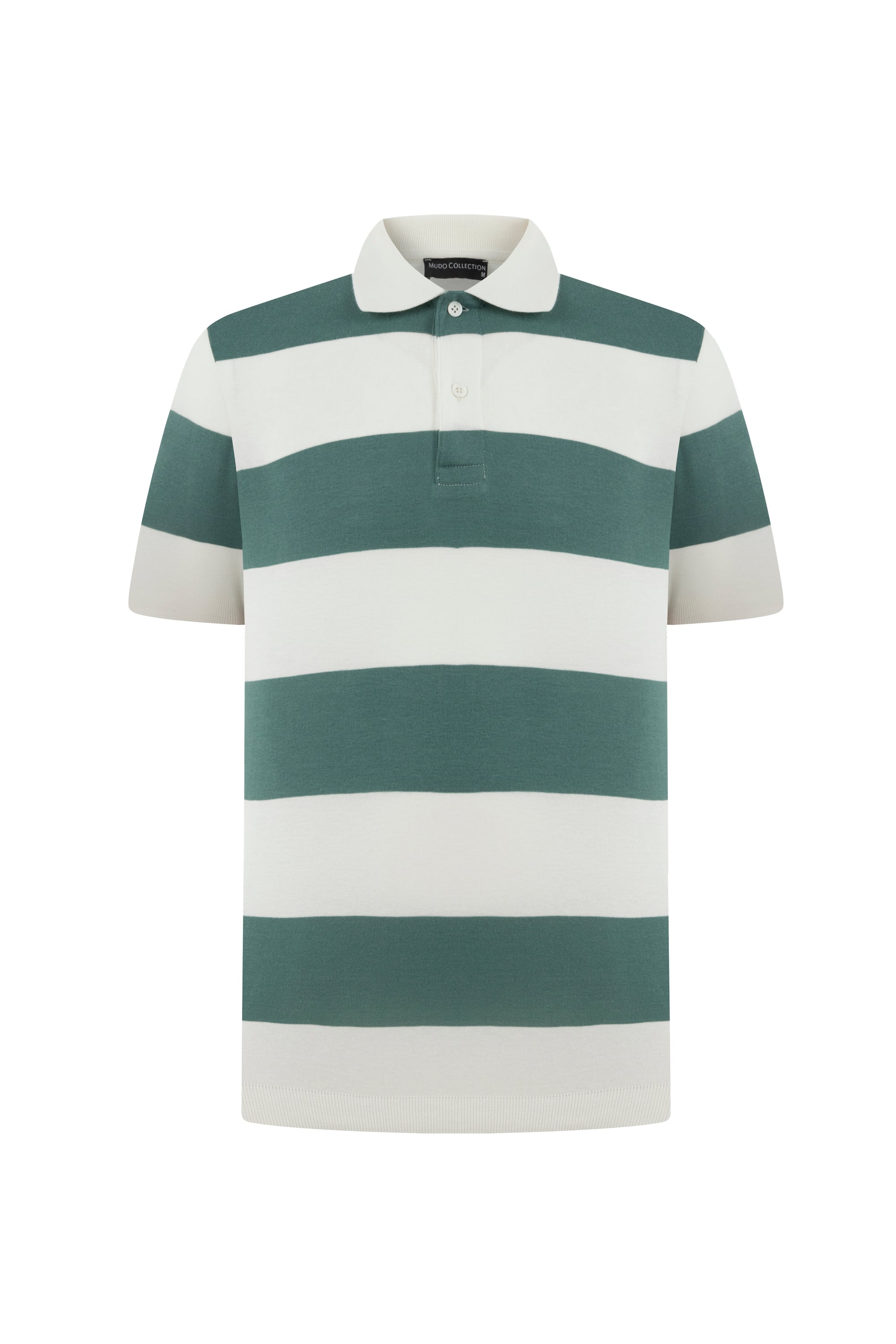 POLO YAKA ÇİZGİLİ T-SHIRT