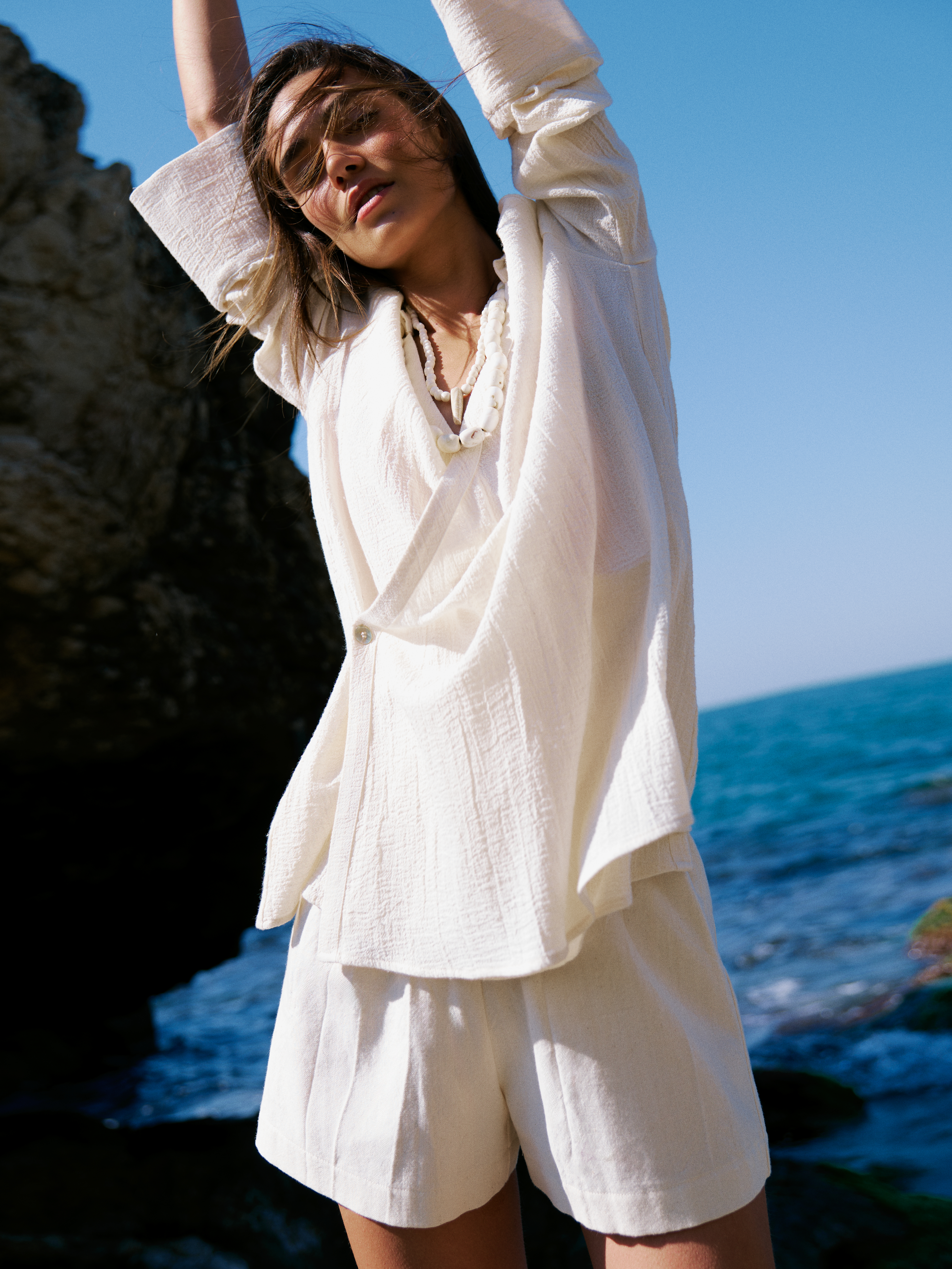 ŞİLE BEZİ - KRUVAZE RELAX FIT GÖMLEK