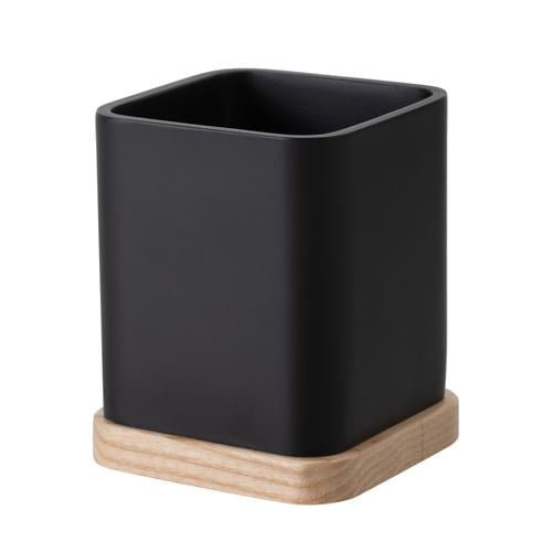 BOHO DİŞ FIRÇALIK SİYAH 8,2X8,2X10