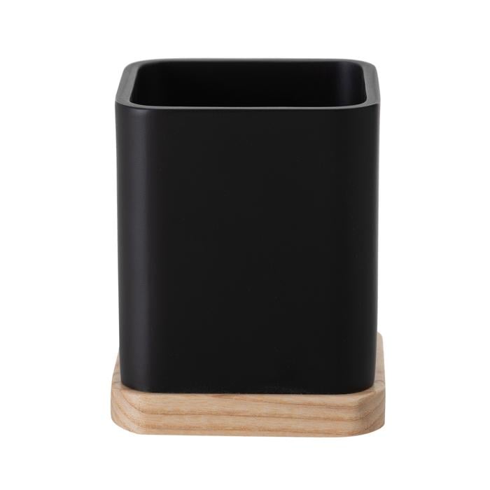 BOHO DİŞ FIRÇALIK SİYAH 8,2X8,2X10