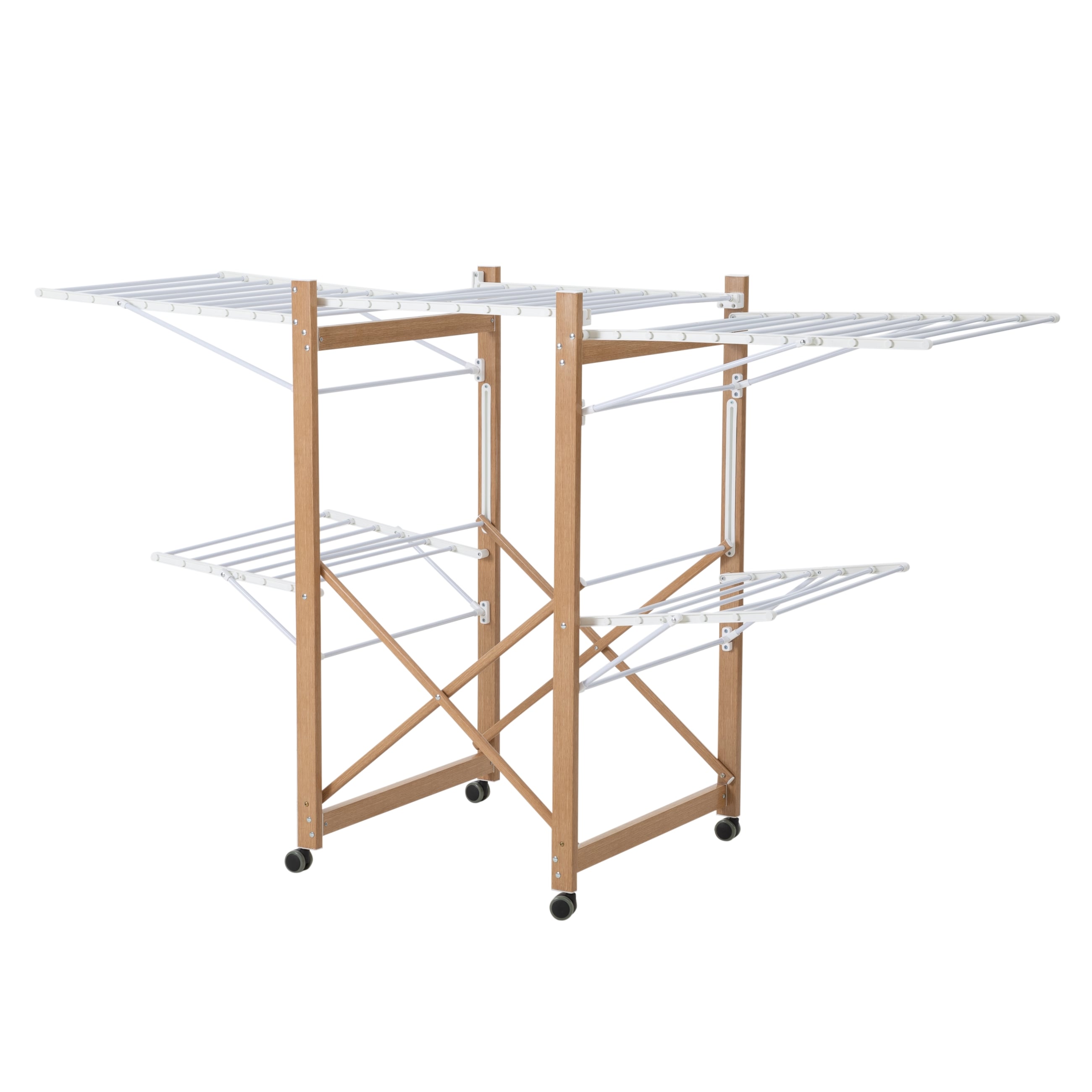 BOHO KATLI ÇAMAŞIR KURUTMA ASKILIĞI 176,3X60,6X104