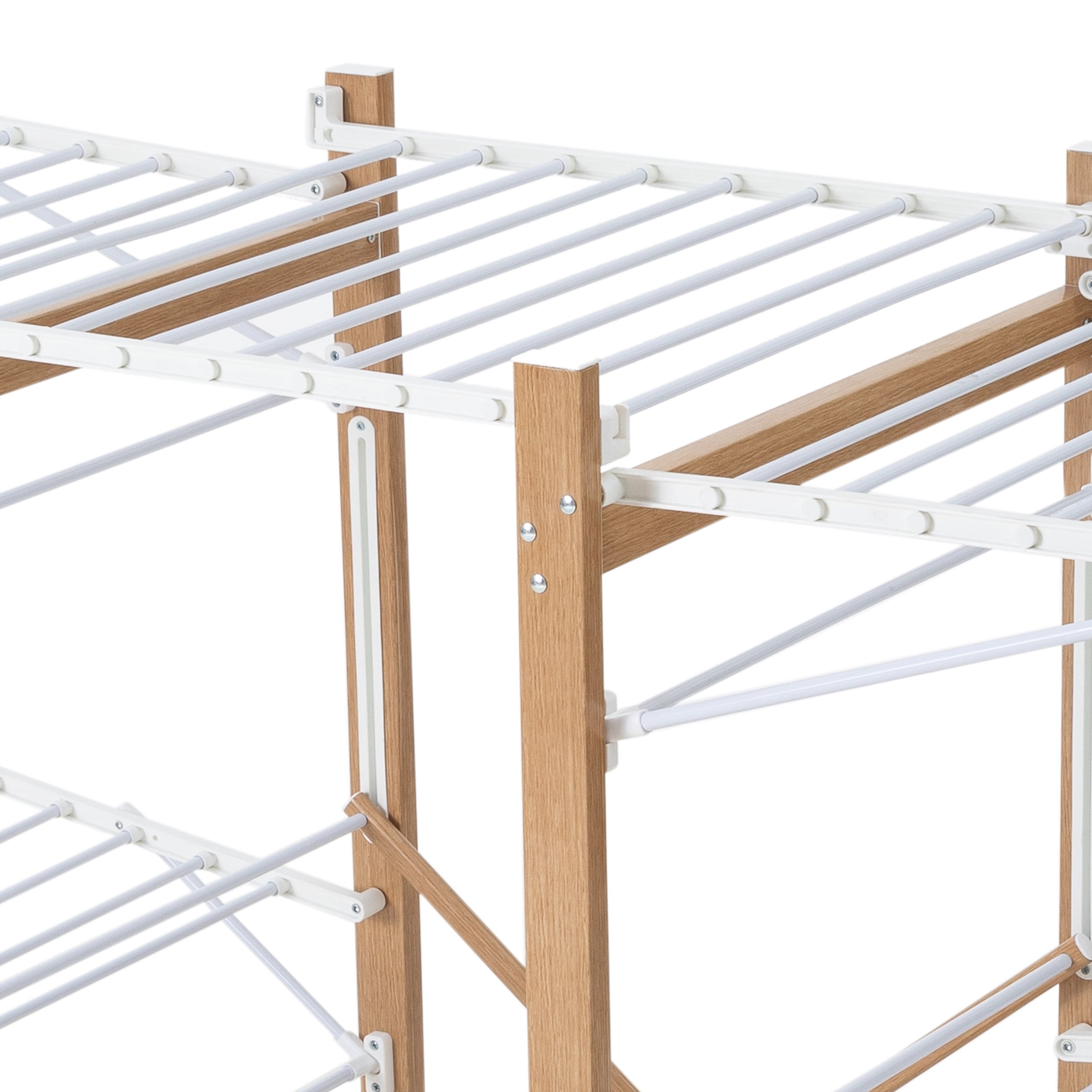 BOHO KATLI ÇAMAŞIR KURUTMA ASKILIĞI 176,3X60,6X104