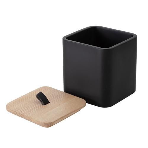 BOHO PAMUKLUK SİYAH 9,1X9,1X10,3