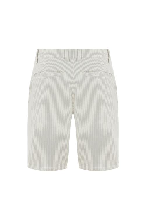  STRAIGHT FIT ÇİZGİLİ ŞORT