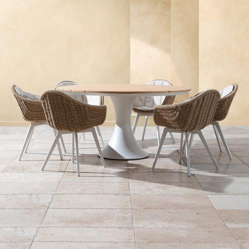  MOLDE YUVARLAK MASALI YEMEK SETİ