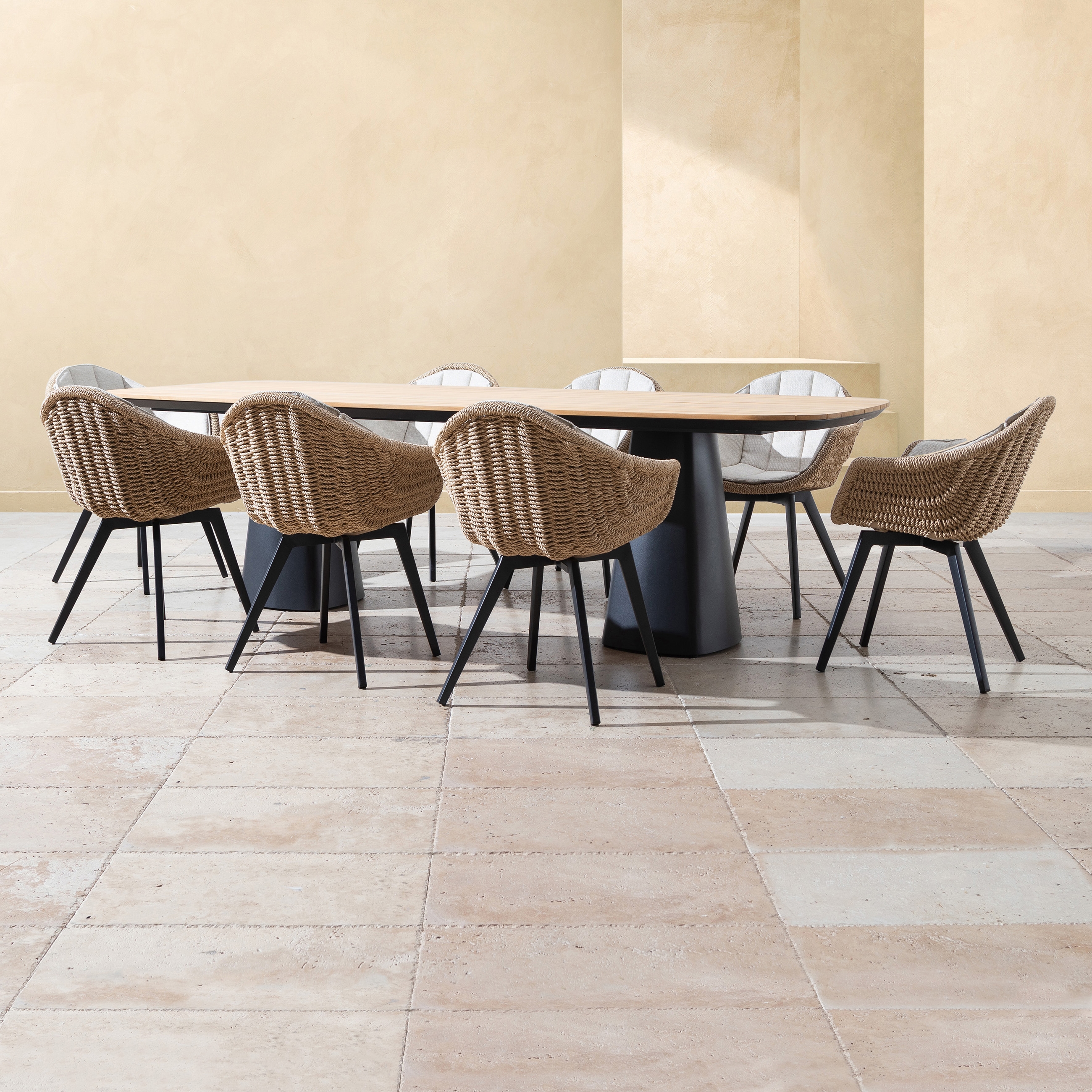 MOLDE YEMEK SETİ SİYAH