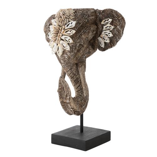  ETHNIC ELEPHANT BİBLO 30X18X40CM