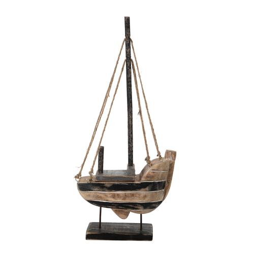  TENGER GEMİ BİBLO 19X8X43CM