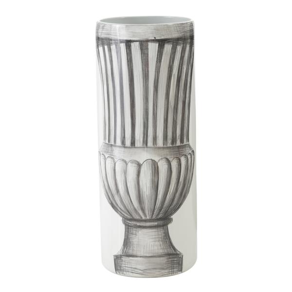 Mudo Home Rodos Vazo 16X41Cm Renksiz