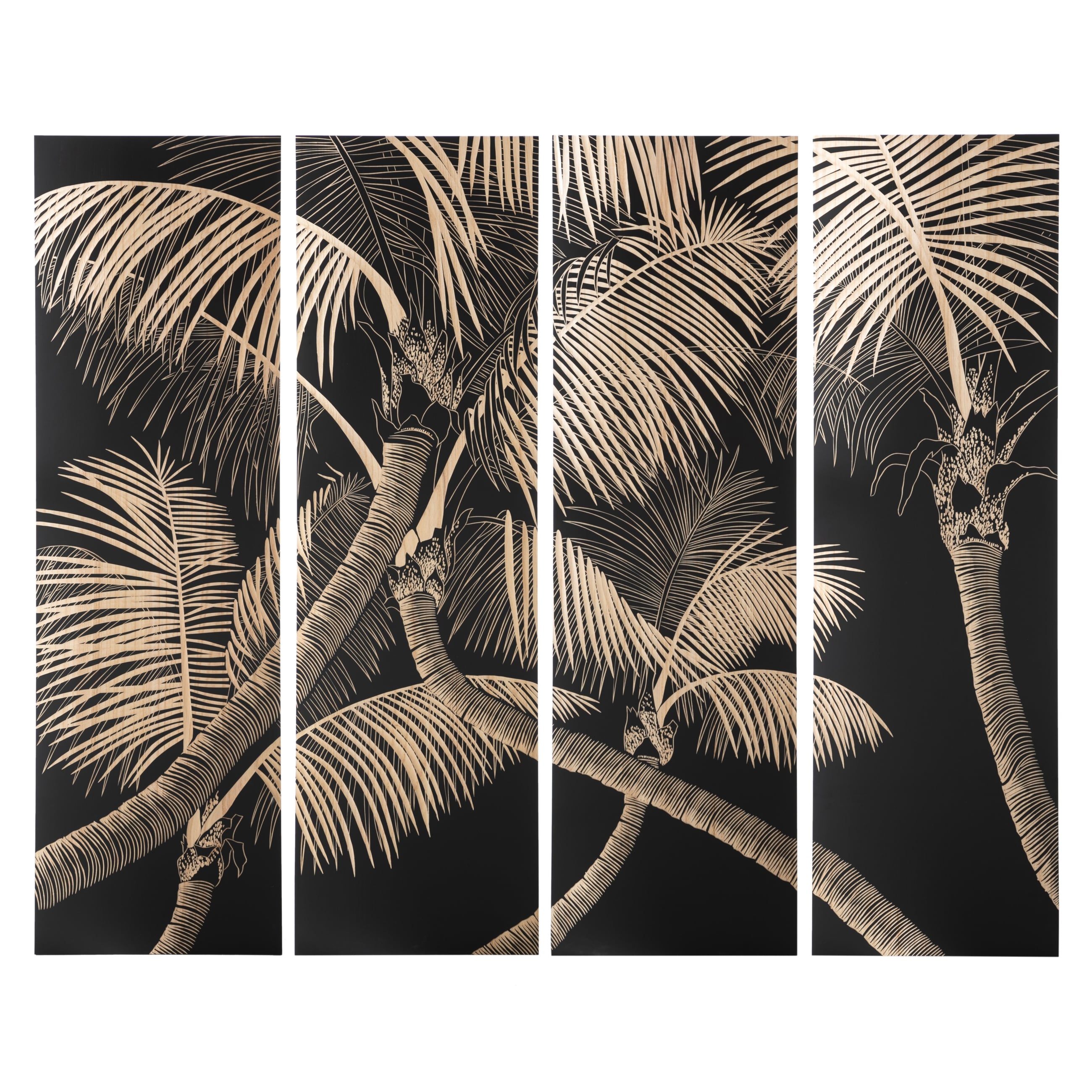 4'LÜ PALM TABLO 4X45X150CM