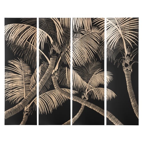  4'LÜ PALM TABLO 4X45X150CM