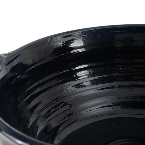 JURAS DEKORATİF KASE LACİVERT 44X12CM