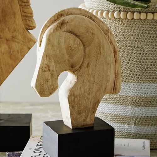  HORSE BÜST BİBLO 21X9X32CM