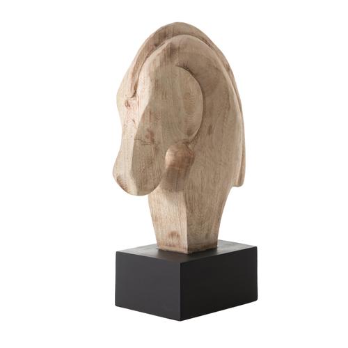  HORSE BÜST BİBLO 21X9X32CM