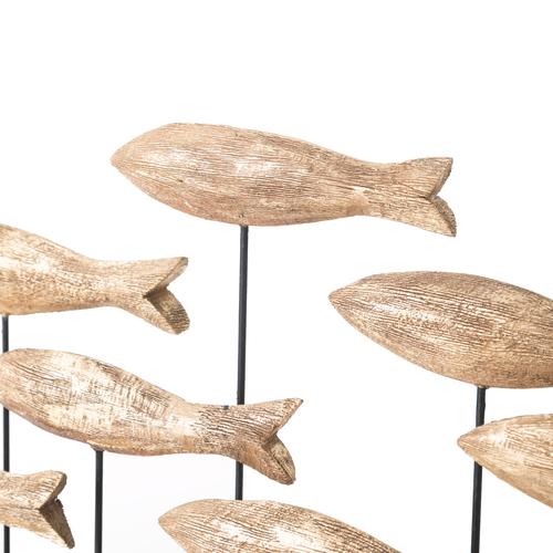  SHOCK OF FISH BİBLO 65X9X29CM