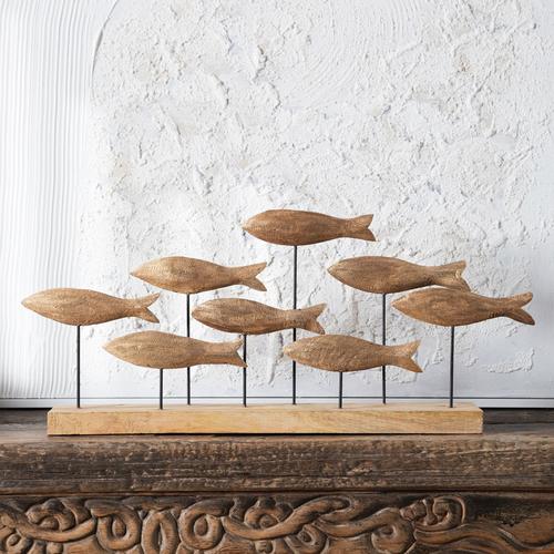  SHOCK OF FISH BİBLO 65X9X29CM