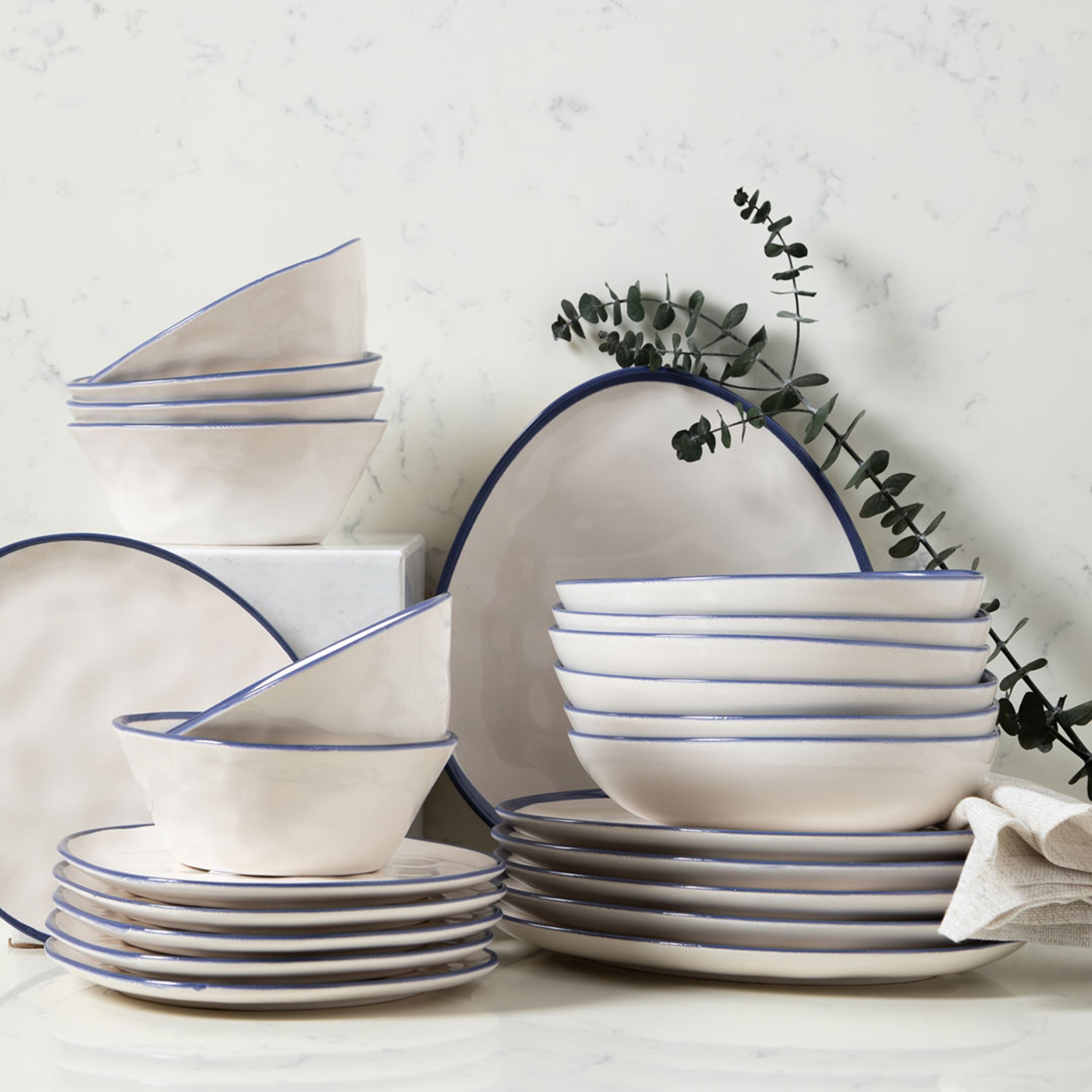 TRIBECA  PASTA TABAĞI 23CM- NAVY