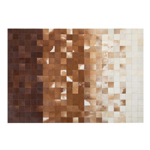  DIAMOND DERİ HALI EKRU KAHVE 160X230