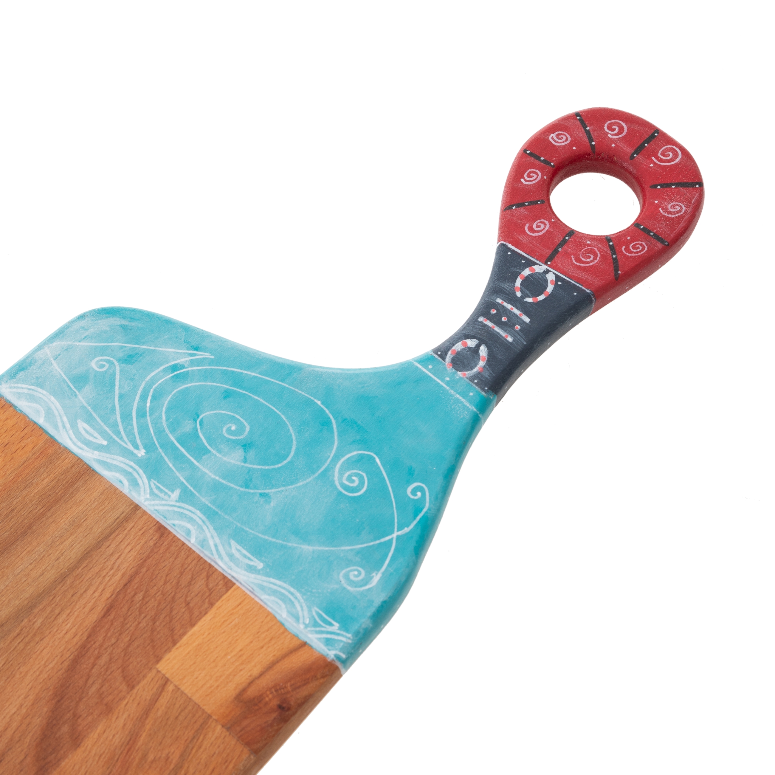 HAND PAINTED MARIN AHŞAP SUNUM