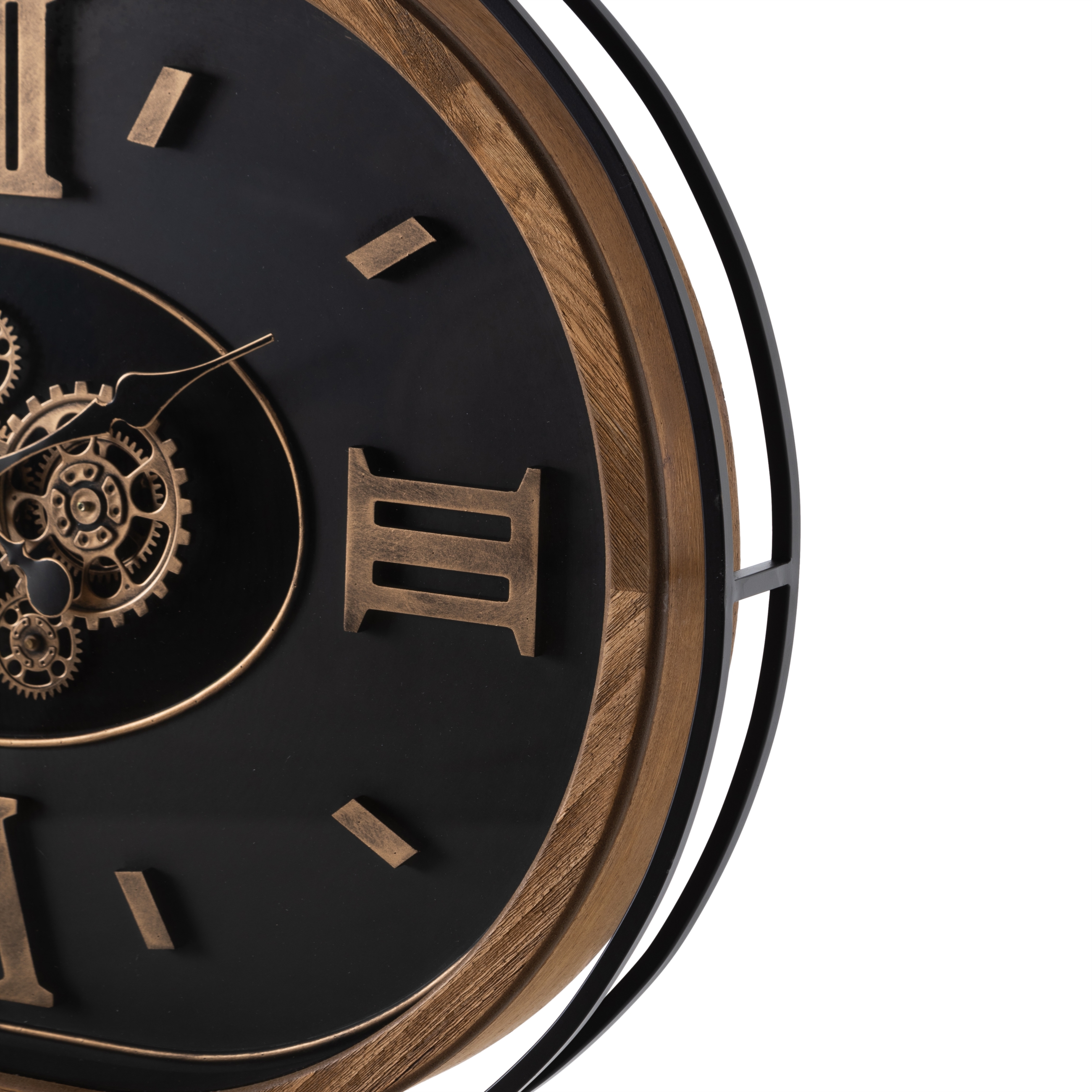 KALMAR ÇARKLI DUVAR SAATİ 86X67X8