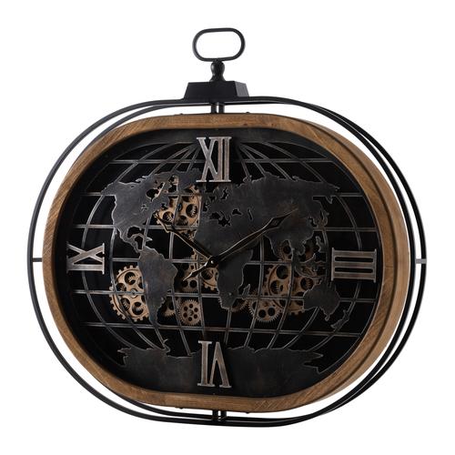  WORLD ÇARKLI DUVAR SAATİ 87X81X8CM