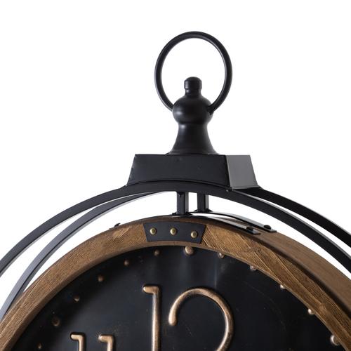  STOKHOLM ÇARKLI DUVAR SAATİ 102X67X8CM