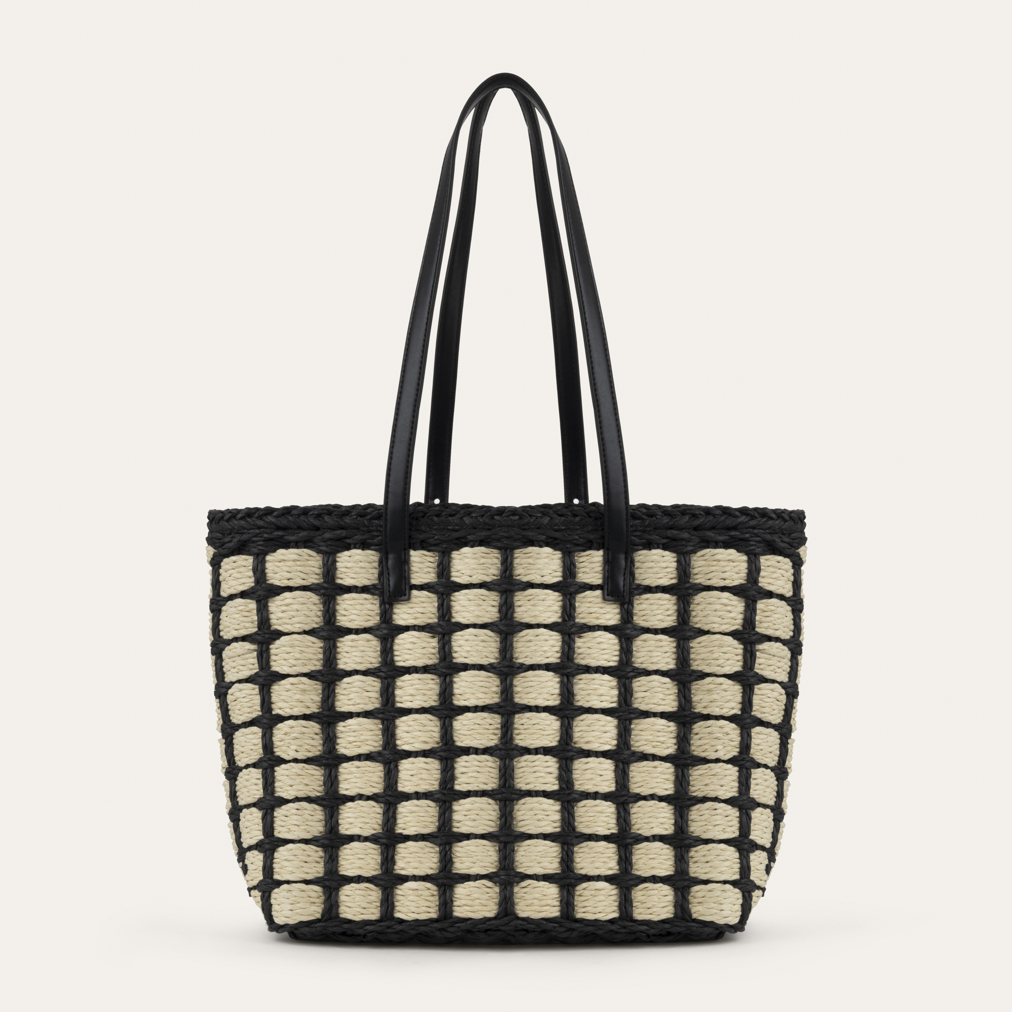 HASIR ÖRGÜLÜ SHOPPER EL ÇANTASI