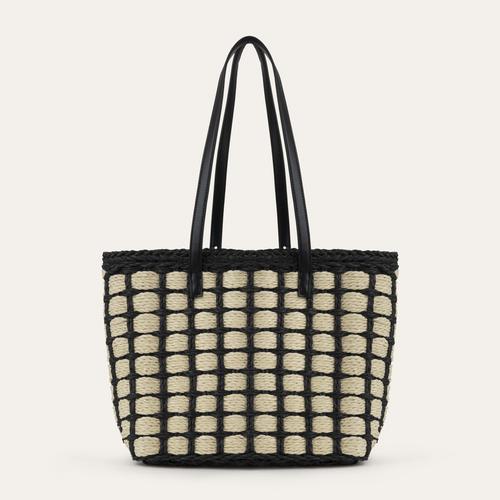  HASIR ÖRGÜLÜ SHOPPER EL ÇANTASI