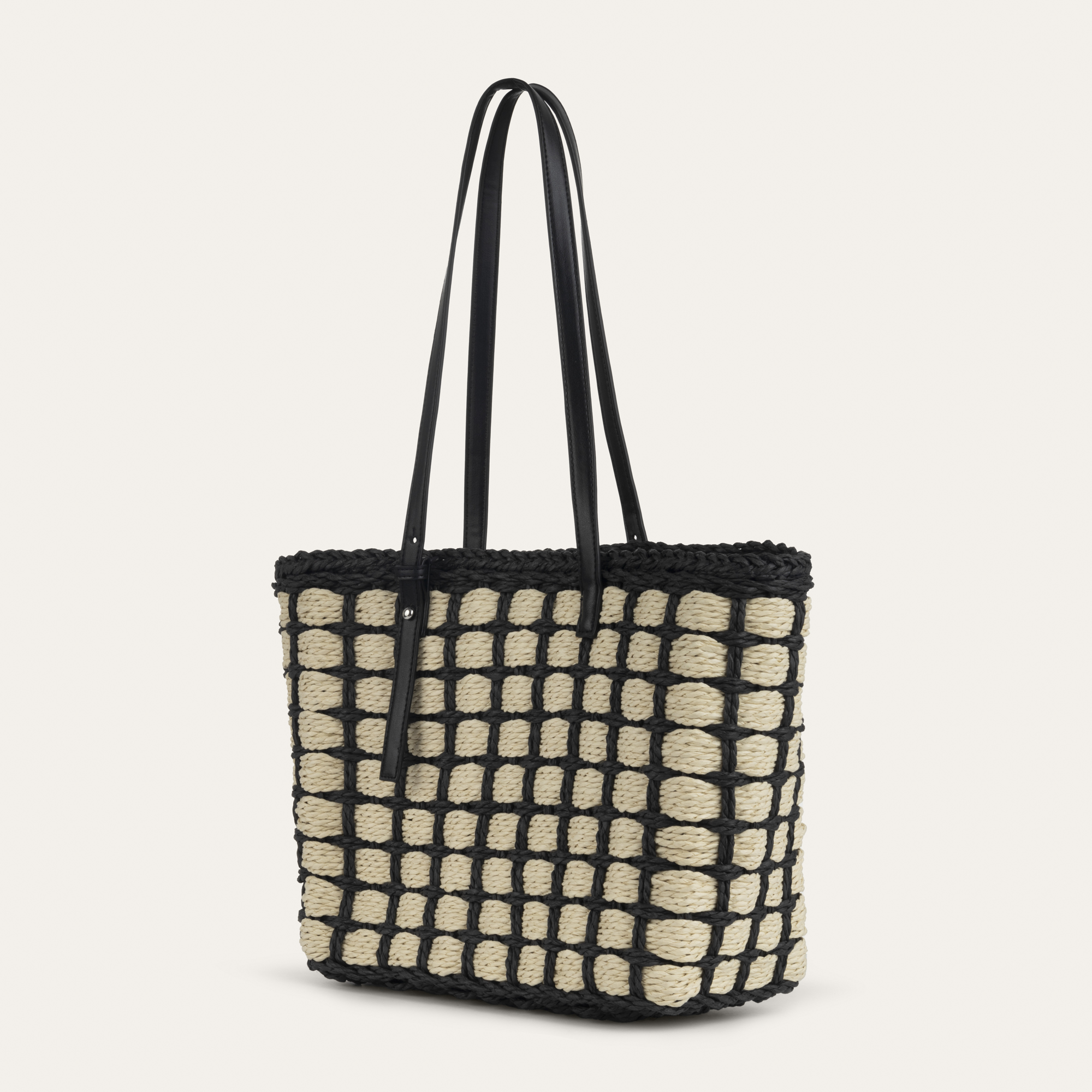 HASIR ÖRGÜLÜ SHOPPER EL ÇANTASI