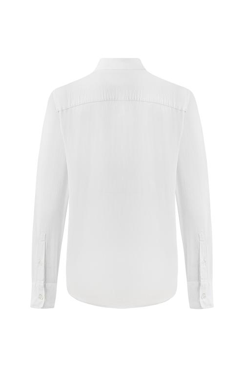  KETEN KARIŞIMLI CASUAL UZUN KOL GÖMLEK