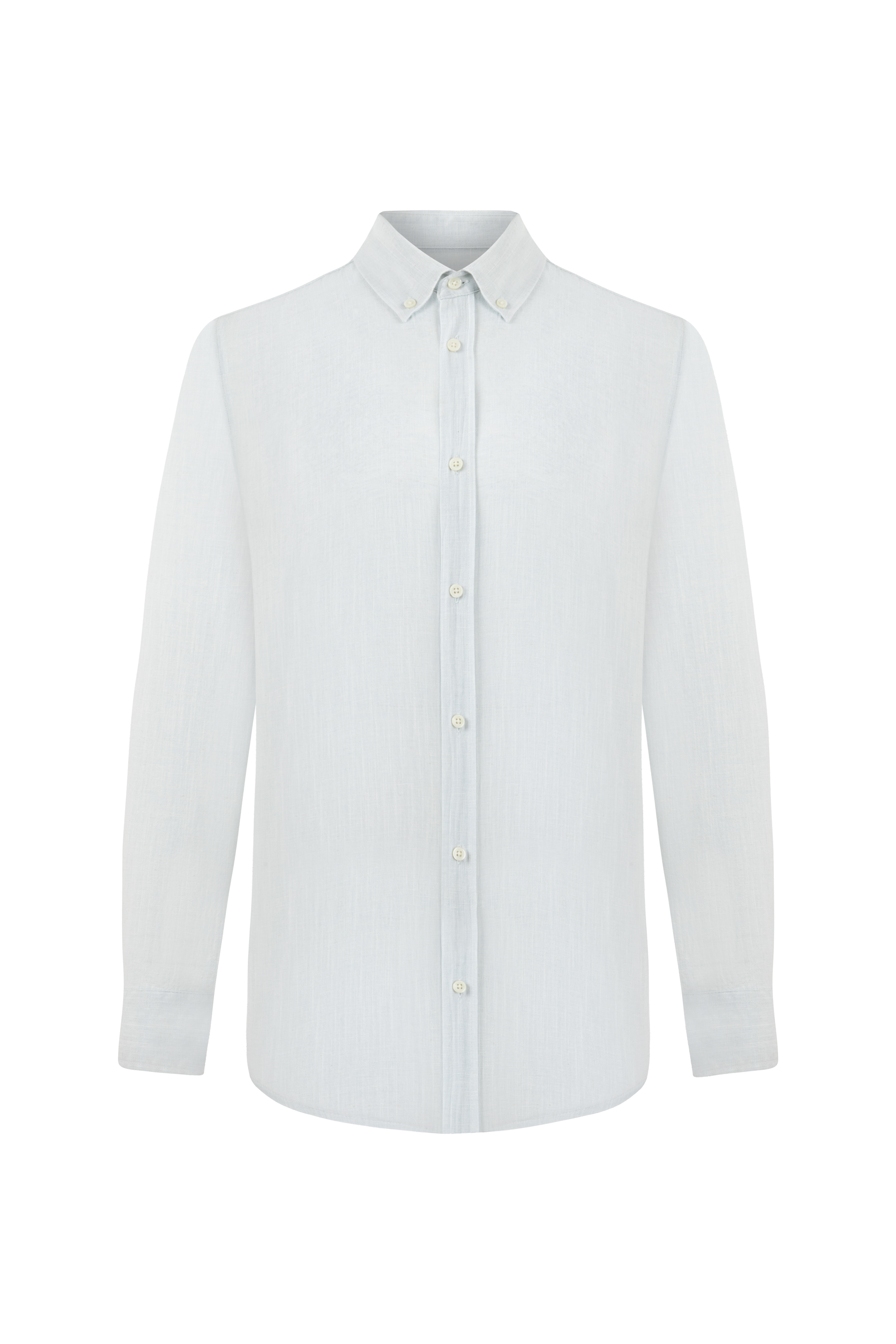 KETEN KARIŞIMLI CASUAL UZUN KOL GÖMLEK