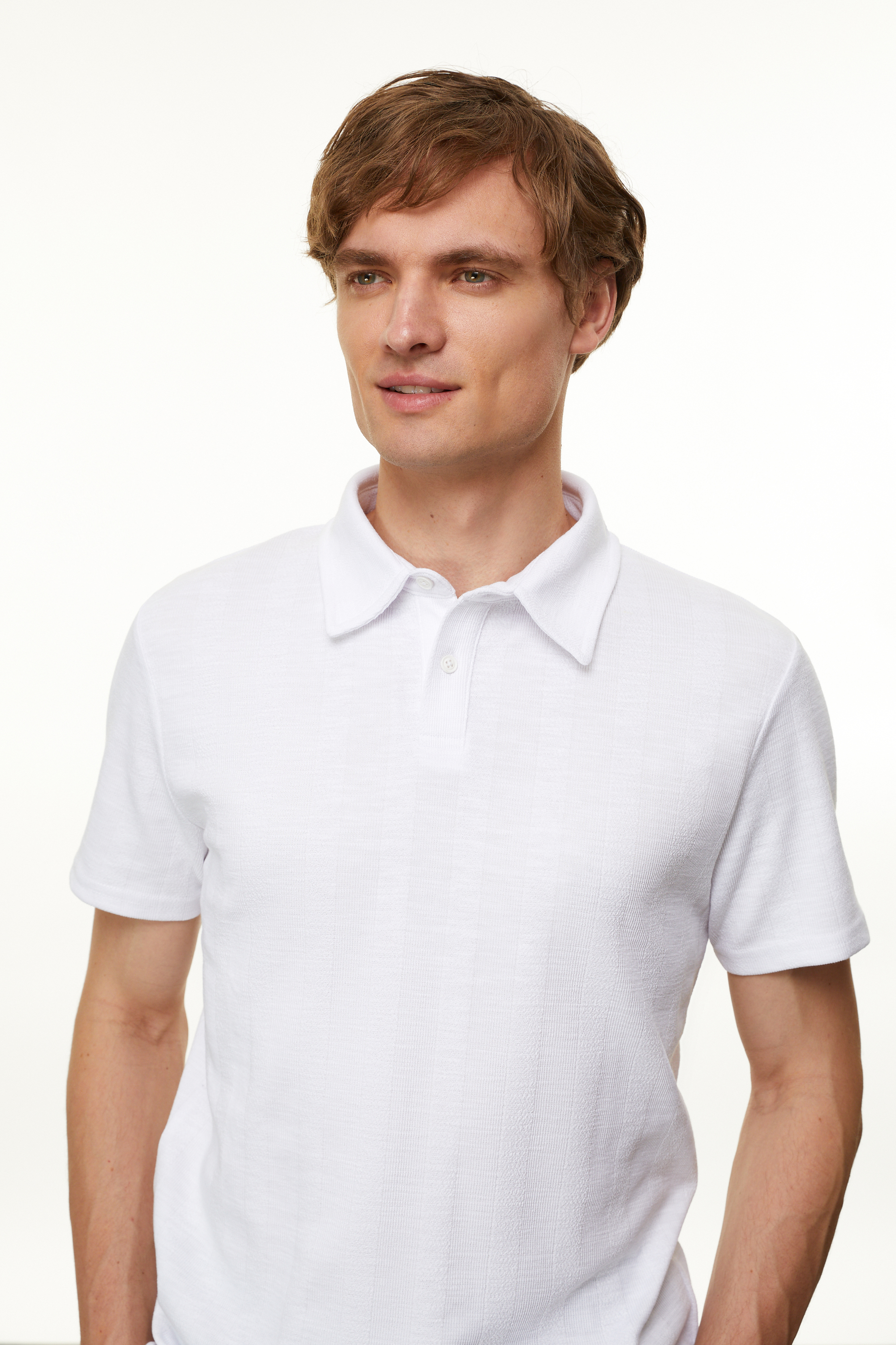 POLO YAKA KISA KOLLU T-SHIRT