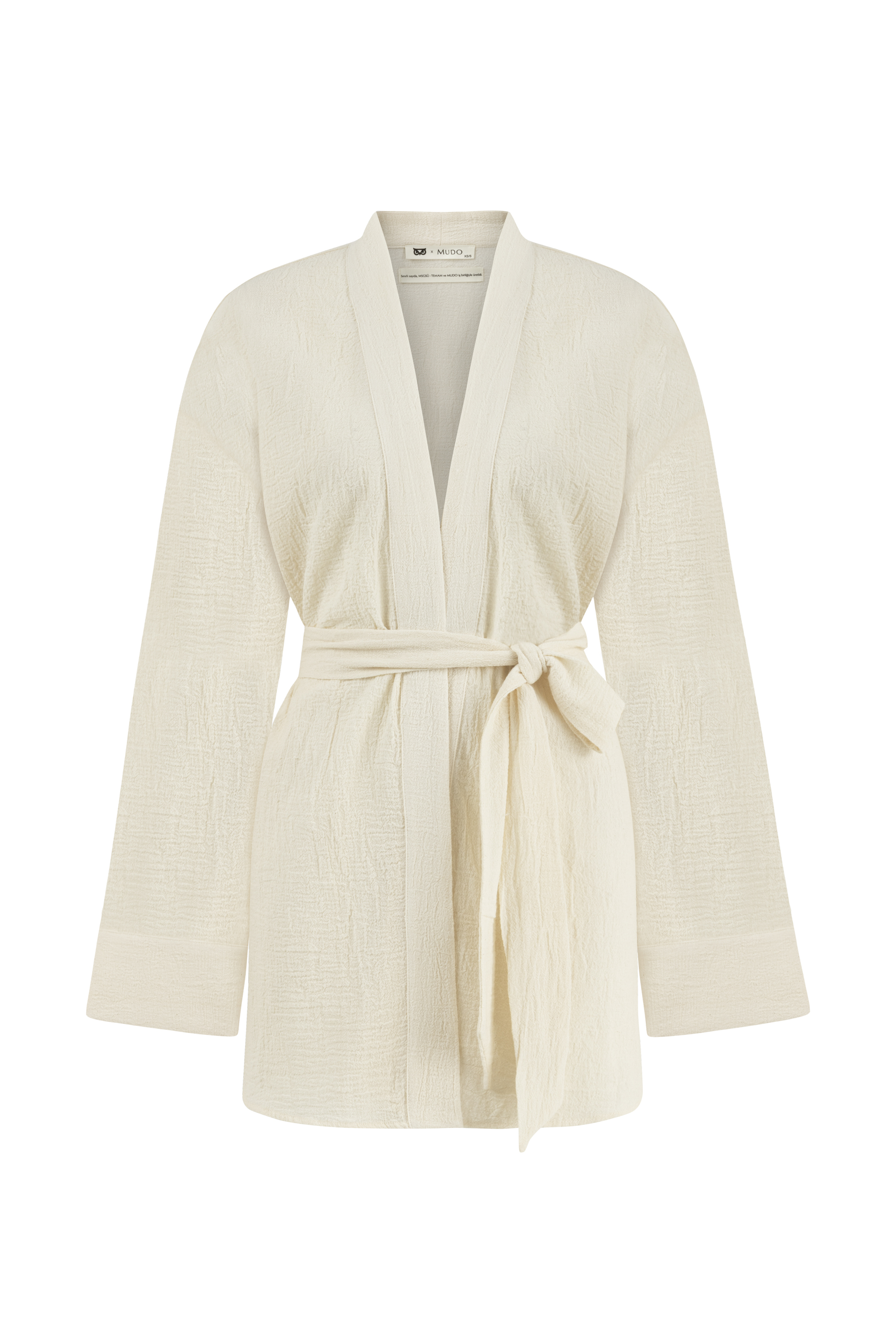 ŞİLE BEZİ - RELAX FIT UZUN KOL KİMONO