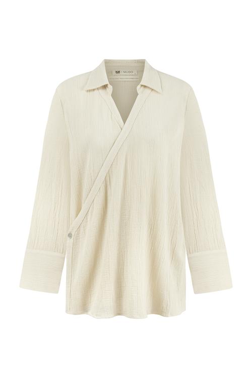  ŞİLE BEZİ - KRUVAZE RELAX FIT GÖMLEK