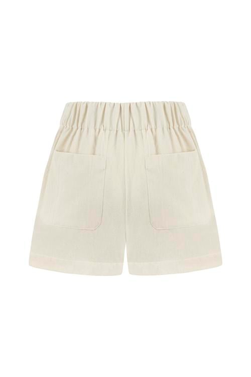  ŞİLE BEZİ - COMFORT FIT BELİ LASTİKLİ ŞORT