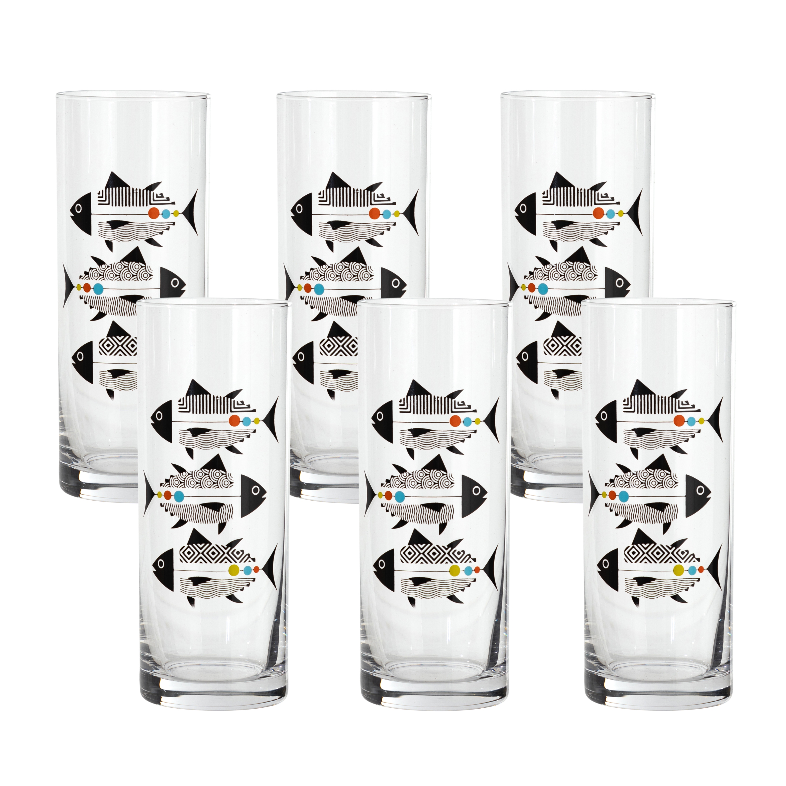 BLUE FISH RAKI BARDAĞI 6 LI 195 ML