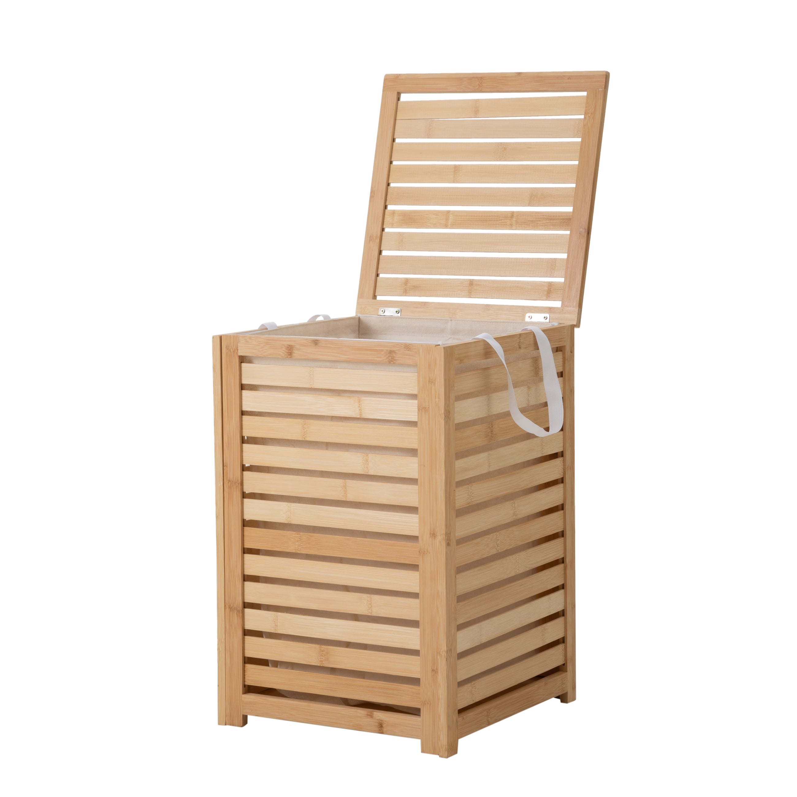 BOHO KAPAKLI ÇAMAŞIR SEPETİ 40X40X60