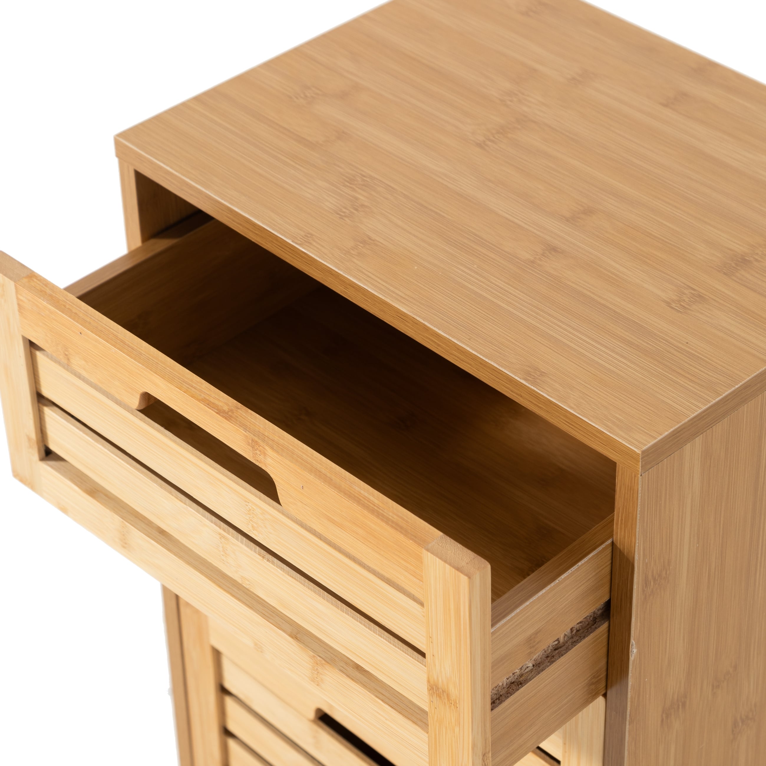 BOHO BAMBU DÜZENLEYİCİ 4 ÇEKMECELİ DOLAP 40X30X97,5