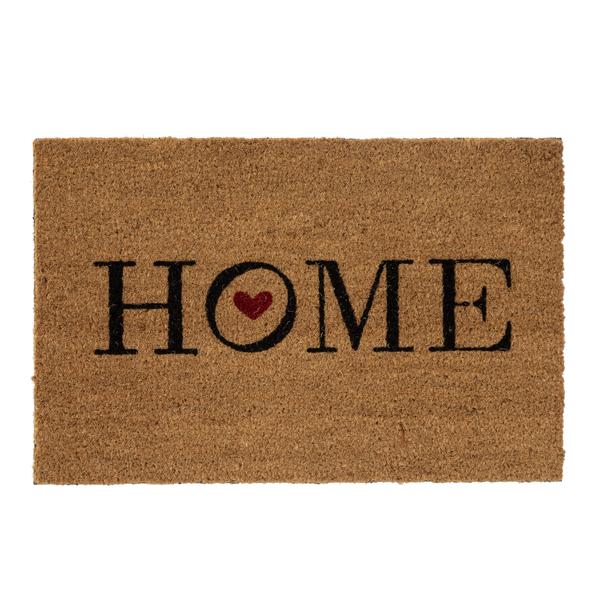 Mudo Home Home With Red Heart Kapi Paspasi 40X60