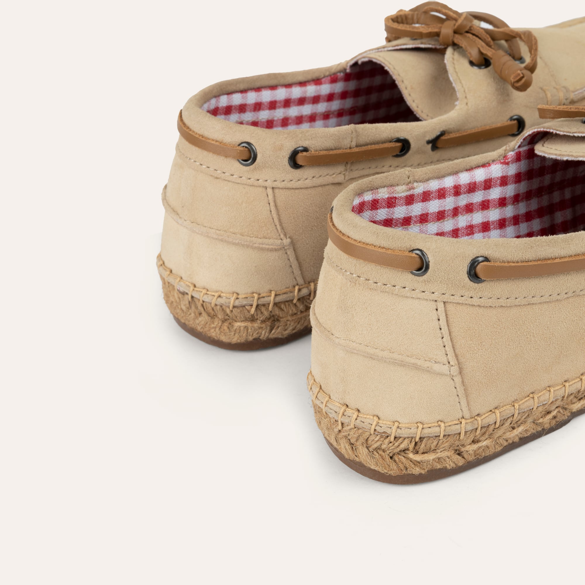 BAĞCIKLI DERİ ESPADRİL AYAKKABI