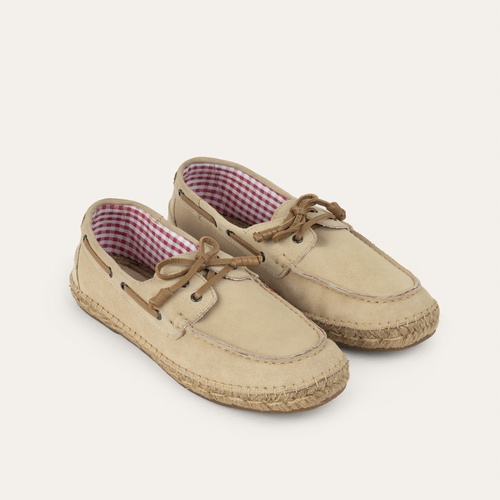  BAĞCIKLI DERİ ESPADRİL AYAKKABI