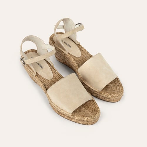  DOLGU TOPUKLU DERİ SANDALET