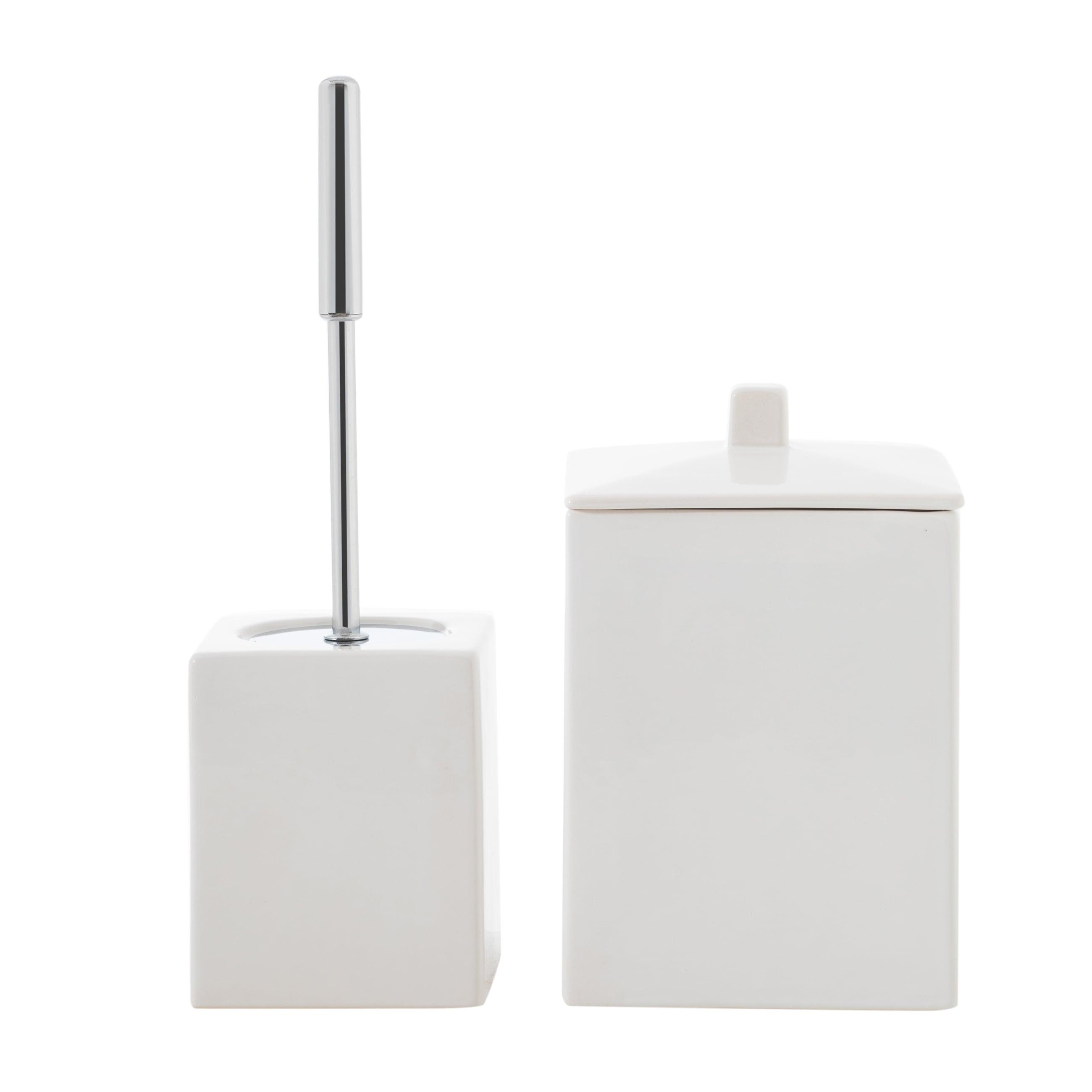 JULES WC FIRÇASI & 3 LT ÇÖP KOVASI SETİ BEYAZ