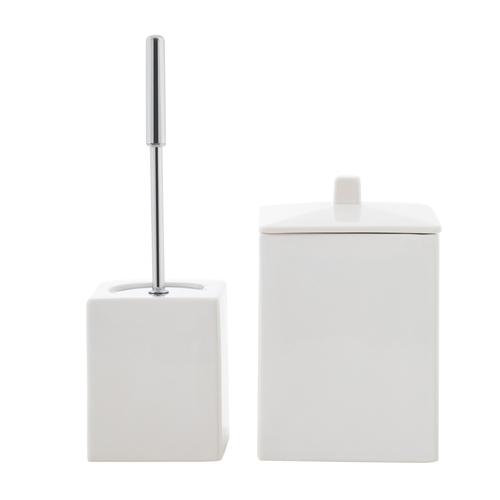  JULES WC FIRÇASI & 3 LT ÇÖP KOVASI SETİ BEYAZ