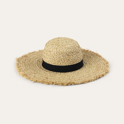  ŞERİT DETAYLI HASIR ŞAPKA