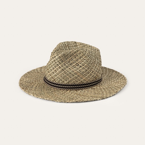  ÖRGÜ ŞERİTLİ HASIR ŞAPKA