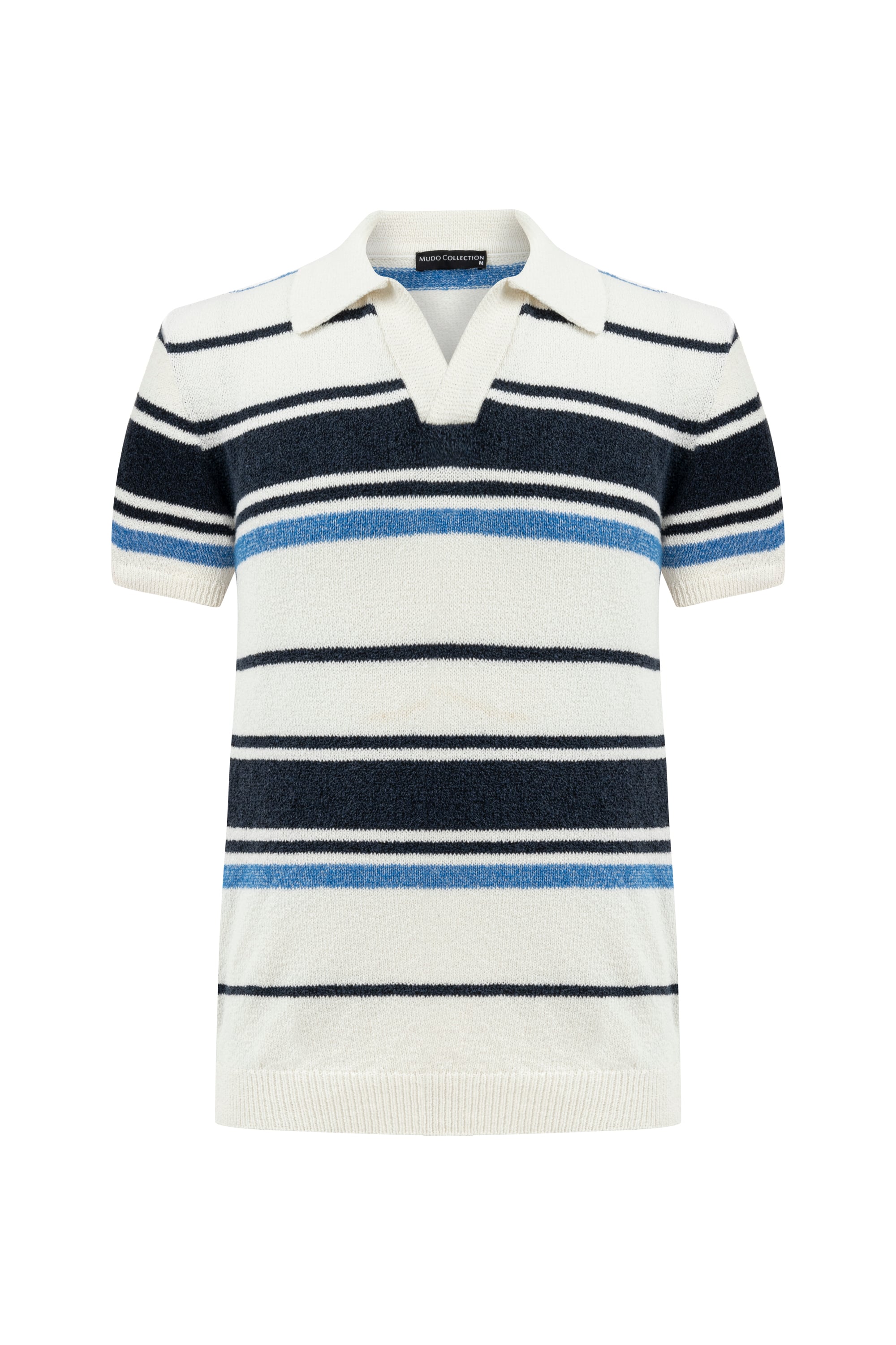 ÇİZGİLİ POLO YAKA TRİKO T-SHIRT