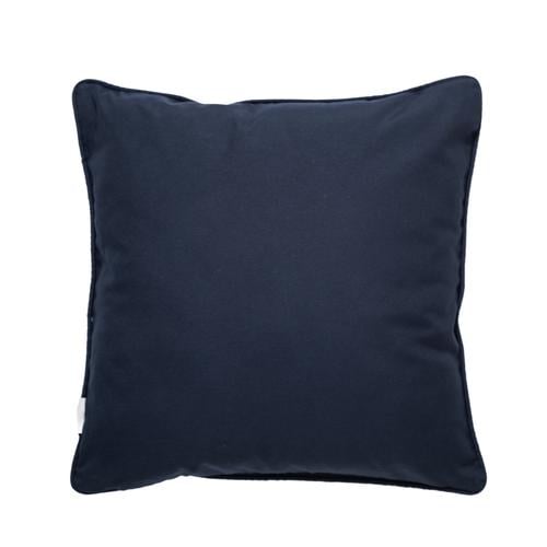  MARİN YENGEÇ NAKIŞLI KIRLENT BEYAZ-LACİVERT 50X50