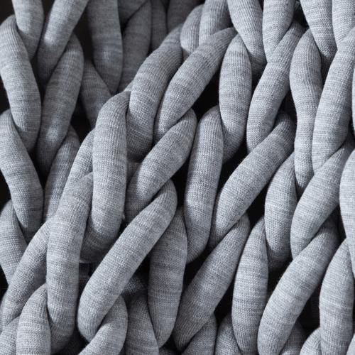  ABELLA KOLTUK ŞALI GRİ 120X180